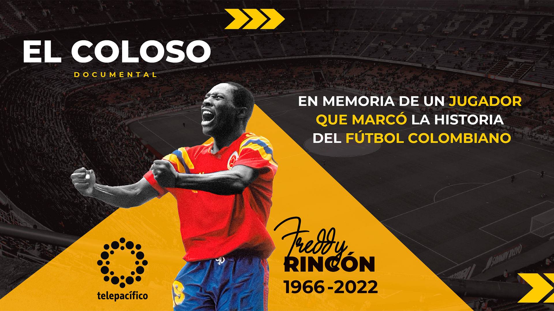 ‘El Coloso’, rinde homenaje a la vida del talentoso Freddy Rincón